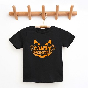 The Juniper Shop Candy Monster Puff Print Toddler Short Sleeve Tee - 1 of 3