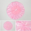 Anna-Kaci Satin Sleep Bonnet Elasticity Wide Band Silky Hair Protection for Curly and Natural Hair - 4 of 4
