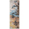 Washable Modern Abstract Area Rugs Soft Low Pile Accent Carpet with Non-Slip Backing Colorful Rug for Living Room - 3 of 4