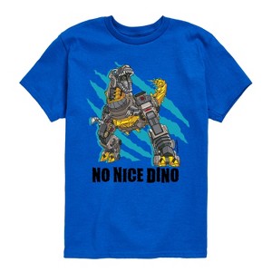 Boys' - Transformers - No Nice Dino Short Sleeve Graphic T-Shirt - 1 of 3