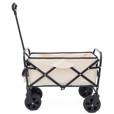 Vynxaria Minimeetall Collapsible Wagon Cart - Heavy-Duty Utility Cart for All Your Adventures