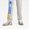 Boys' Sonic the Hedgehog Fleece Sweatpants - Silver - 2 of 4