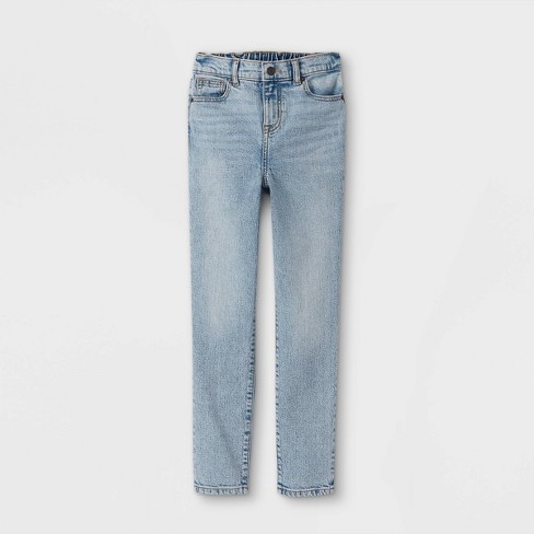 zaterdag Abstractie Toestemming Girls' High-rise Ankle Straight Jeans - Cat & Jack™ : Target