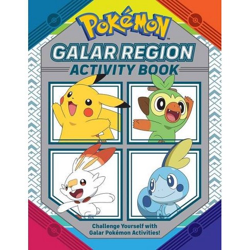 Pokémon Official Galar Region Activity Book - By Lawrence Neves (paperback)  : Target