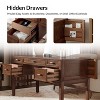 Zurina Modern 56 Rectangular Desk with Solid Wood Legs|HULALA HOME - 4 of 4