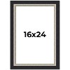 PosterPalooza | Embellished Black Picture Frame - UV Acrylic, Foam Board Backing, Hanging Hardware - 2 of 4