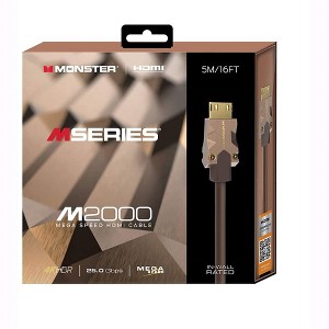 MONSTER MSERIES M2000,HDMI 5M,25GBPS MHV11017US - 1 of 1