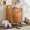 Saracina Home Mid Century Modern Wood 3 Drawer Dresser - 2 of 4