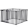 Chery Life 150" Adjustable Safety Gate,  Play Yard Metal Fence Gate, House Stairs Gate - 2 of 4