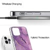 SaharaCase Marble Series Case for Apple iPhone 13 Pro Purple/Gold (CP00150) - 3 of 4