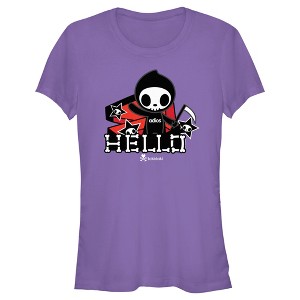 Juniors Womens Tokidoki Adios Portrait T-Shirt - 1 of 4