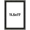 PosterPalooza | Antique Black Picture Frame - UV Acrylic, Foam Board Backing, Hanging Hardware - 2 of 4