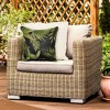 Liora Manne Marina Garden Indoor/Outdoor Pillow.. - 4 of 4