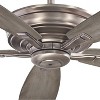 52" Minka Aire Industrial Indoor Ceiling Fan Burnished Nickel Seashore Gray Wood for Living Room Kitchen Bedroom Family Dining - 3 of 4