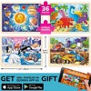 QUOKKA 24-48 pcs Wooden Puzzle Set - 4x Jigsaw Puzzle for Kids 4 5 6 Year Old - 2 of 4