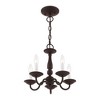 Livex Lighting Williamsburgh 5 - Light Chandelier in  Bronze - 3 of 4