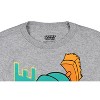 Seven Times Six Looney Tunes Boys' Marvin the Martian Character NOPE T-Shirt Top Crewneck Grey - 3 of 3