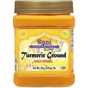 Rani Brand Authentic Indian Foods | Turmeric (Haldi) Root Powder (High Curcumin) - 1 of 4