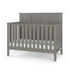 Child Craft Atwood 4-in-1 Convertible Crib, Converts to Day Bed, Toddler Bed and Full Size Bed, 3 Mattress Positions, Baby Safe Finish (Lunar Gray) - 3 of 4