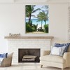 Stupell Industries Palm Trees Near Beach, 48" x 36" - 2 of 4
