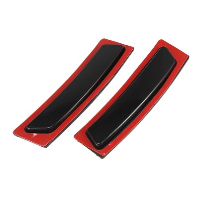 Unique Bargains 63147295541 63147295542 Bumper Reflector fit for BMW F30 F31 LCI 340i Red,Black 2pcs