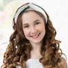 Unique Bargains Women's Fashion Color Block Knotted Wide Headband 1.57" Width 1 Pc - 3 of 4