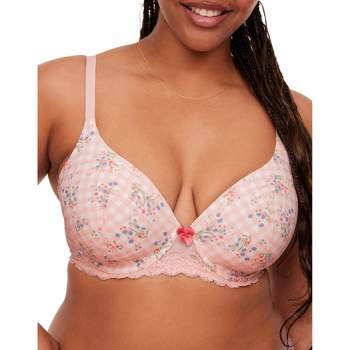 Elomi Women's Morgan Side Support Bra - El4110 42g Pink Floral : Target