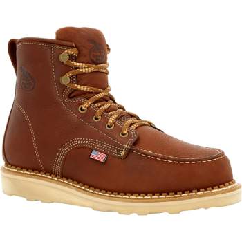 Men's 6 in Ankle Deck Boot 22734 Brown