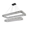 Elegant Lighting Monroe 2 - Light Pendant in  Black - 2 of 4