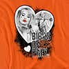 Birds Of Prey Heart Harley Adult T-Shirt - 2 of 4