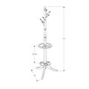 71" Coat Rack with Umbrella Holder - EveryRoom - 4 of 4