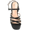 Journee Collection Womens Kempsy Open Square Toe Block Heel Sandals Black 7 - 4 of 4