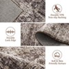 Area Rug Washable Rugs Vintage Floral Low Pile Area Rugs Non-Slip Backing Carpet for Bedroom - 3 of 4