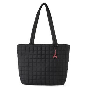 Women's Solid Color Light weight Tote Handbag - 1 of 4