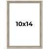 PosterPalooza | Photo Size Classic Modern Silver Frame - UV Acrylic, Foam Board Backing, Hanging Hardware - 2 of 4