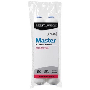 Bestt Liebco Master Woven Polyester 6-1/2 in. W X 3/8 in. Mini Paint Roller Cover 2 pk (Case of 12) - 1 of 1