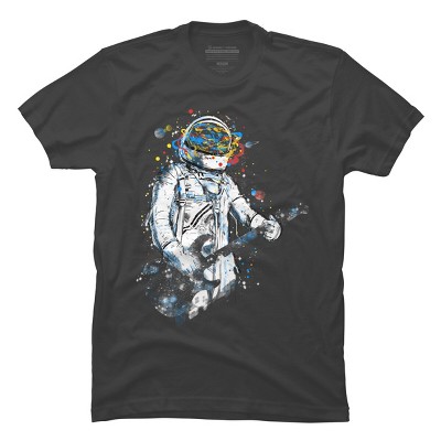 Men's Design By Humans space guitar By kharmazero T-Shirt