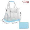 Unique Bargains Pet Carrier Bag Foldable Transport Box with Removable Mat - 2 of 4