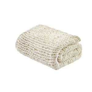 Gracie Mills Huffman Artisan Double-Knit Throw - 1 of 4