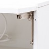 Kumasinova 70.8" Modern Floating TV Console for TV up to 80",Wall Mounted MDF TV Stand with LED Lights&Charging Station for Living Room - 4 of 4