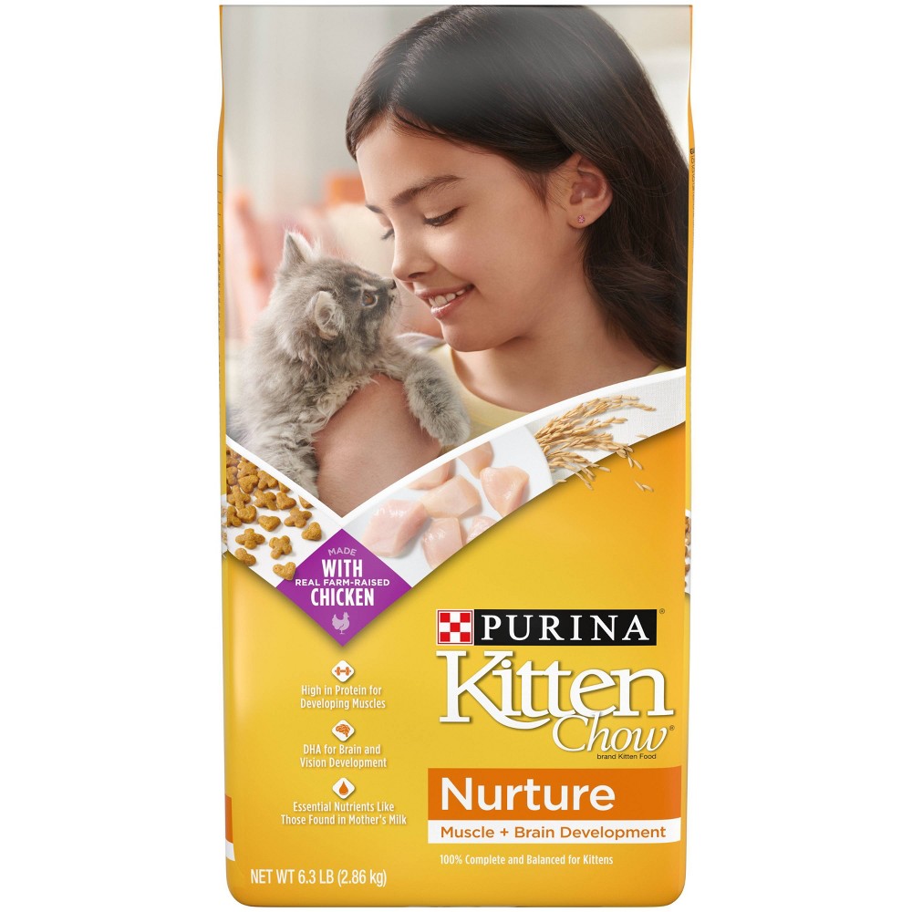 UPC 017800150224 product image for Purina Kitten Chow Nurture Kitten Muscle & Brain Development Chicken Flavor Dry  | upcitemdb.com