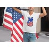 Independence Day Sequin American Flag Iron On Patch Glitter Patriotic USA 4th of July Craft Sewing Embroidery Clothing Patch Decoration - 3 of 4
