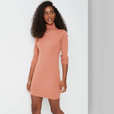 blush pink tight dress