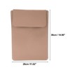 Unique Bargains 15.6" Tablet and Laptop Sleeve with Accessories Pouch 1 Set - 4 of 4