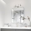 Livex Lighting Denmark 4 - Light Vanity in  Brushed Nickel - 3 of 4