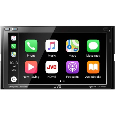 JVC KW-M855BW compatible with Wireless CarPlay, Wireless Android Auto Digital AV Receiver, High-Resolution Audio
