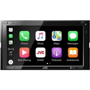 JVC KW-M855BW compatible with Wireless CarPlay, Wireless Android Auto Digital AV Receiver, High-Resolution Audio - 1 of 4