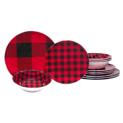 Red Dinner Plates