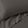 Cotton Blend Solid Deep Pocket Luxury Bed Sheet Set by Blue Nile Mills - 4 of 4