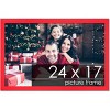 PosterPalooza | Classic Modern Red Picture Frame - UV Acrylic, Backing Board, Hanging Hardware Included - 2 of 4